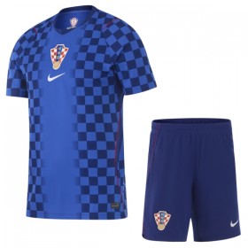 Fotbalové dresy Chorvatsko Dětské Venkovní Dres MS 2026 Krátký Rukáv