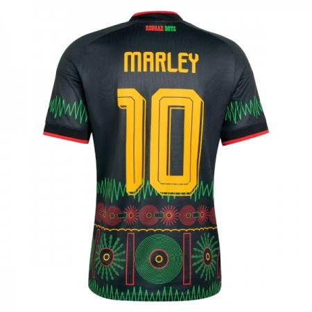 Fotbalové dresy Jamajka Bob Marley 10 Venkovní Dres MS 2026 Krátký Rukáv