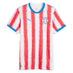 Fotbalové dresy Paraguay Domácí Dres MS 2026 Krátký Rukáv
