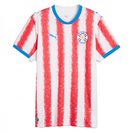 Fotbalové dresy Paraguay Domácí Dres MS 2026 Krátký Rukáv