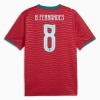 Fotbalové dresy Portugalsko B. Fernandes 8 Domácí Dres MS 2026 Krátký Rukáv