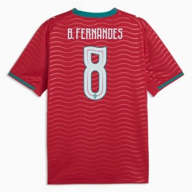 Fotbalové dresy Portugalsko B. Fernandes 8 Domácí Dres MS 2026 Krátký Rukáv