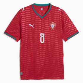 Fotbalové dresy Portugalsko B. Fernandes 8 Domácí Dres MS 2026 Krátký Rukáv