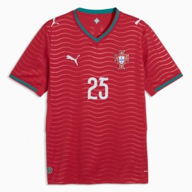Fotbalové dresy Portugalsko Nuno Mendes 25 Domácí Dres MS 2026 Krátký Rukáv