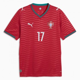Fotbalové dresy Portugalsko Rafael Leao 17 Domácí Dres MS 2026 Krátký Rukáv