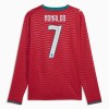 Fotbalové dresy Portugalsko Ronaldo 7 Domácí Dres MS 2026 Dlouhý Rukáv