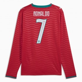 Fotbalové dresy Portugalsko Ronaldo 7 Domácí Dres MS 2026 Dlouhý Rukáv
