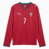 Fotbalové dresy Portugalsko Ronaldo 7 Domácí Dres MS 2026 Dlouhý Rukáv