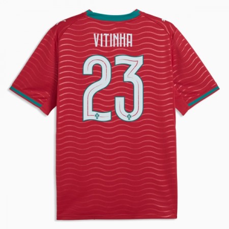 Fotbalové dresy Portugalsko Vitinha 23 Domácí Dres MS 2026 Krátký Rukáv Fotbalové dresy Portugalsko Vitinha 23 Domácí Dres MS 2026 Krátký Rukáv