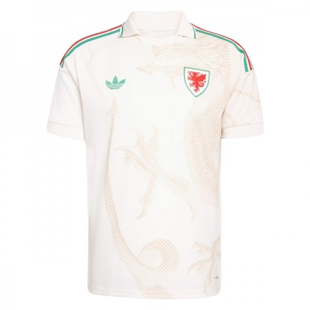 Fotbalové dresy Wales Venkovní Dres MS 2026 Krátký Rukáv