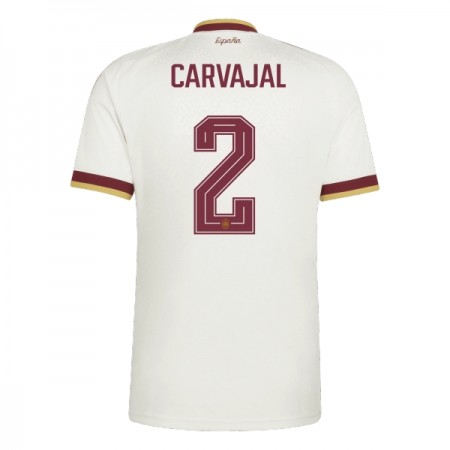 Fotbalové dresy Španělsko Carvajal 2 Venkovní Dres MS 2026 Krátký Rukáv