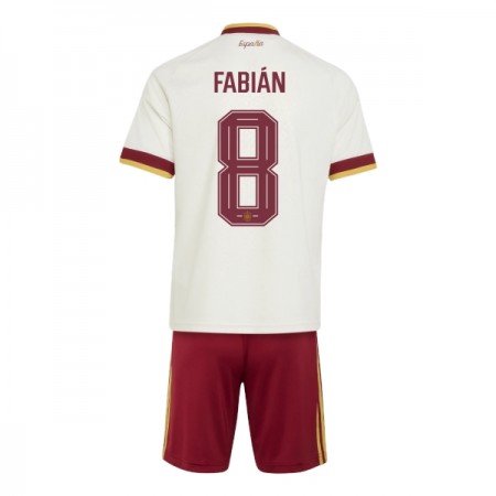 Fotbalové dresy Španělsko Fabian 8 Dětské Venkovní Dres MS 2026 Krátký Rukáv