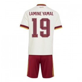 Fotbalové dresy Španělsko Lamine Yamal 19 Dětské Venkovní Dres MS 2026 Krátký Rukáv