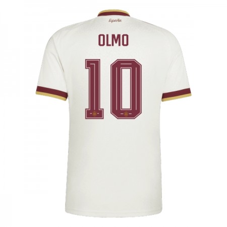 Fotbalové dresy Španělsko Olmo 10 Venkovní Dres MS 2026 Krátký Rukáv