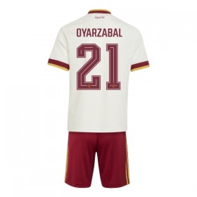 Fotbalové dresy Španělsko Oyarzabal 21 Dětské Venkovní Dres MS 2026 Krátký Rukáv