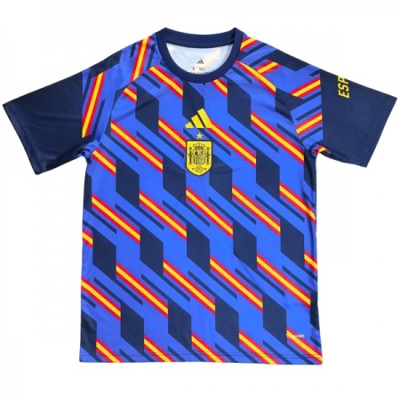 Fotbalové dresy Španělsko Pre-Match MS 2026 Krátký Rukáv Fotbalové dresy Španělsko Pre-Match MS 2026 Krátký Rukáv