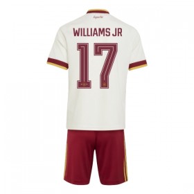 Fotbalové dresy Španělsko Williams JR 17 Dětské Venkovní Dres MS 2026 Krátký Rukáv