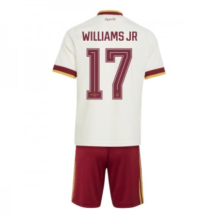 Fotbalové dresy Španělsko Williams JR 17 Dětské Venkovní Dres MS 2026 Krátký Rukáv