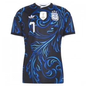 Fotbalové dresy Argentina De Paul 7 Dětské Venkovní Dres MS 2026 Krátký Rukáv