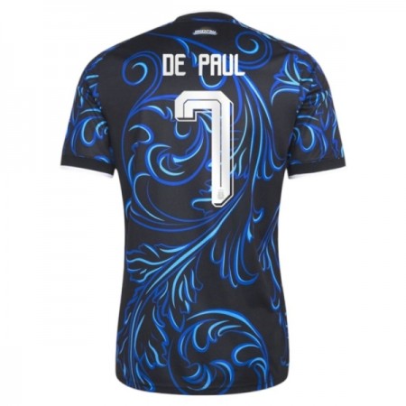 Fotbalové dresy Argentina De Paul 7 Venkovní Dres MS 2026 Krátký Rukáv