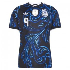 Fotbalové dresy Argentina J. Alvarez 9 Dětské Venkovní Dres MS 2026 Krátký Rukáv
