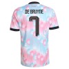 Fotbalové dresy Belgie De Bruyne 7 Venkovní Dres MS 2026 Krátký Rukáv