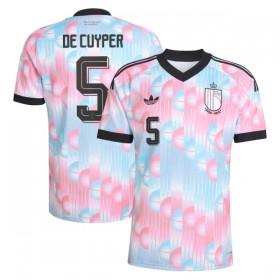 Fotbalové dresy Belgie De Cuyper 5 Venkovní Dres MS 2026 Krátký Rukáv
