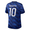 Fotbalové dresy Francie Mbappé 10 Dětské Domácí Dres MS 2026 Krátký Rukáv