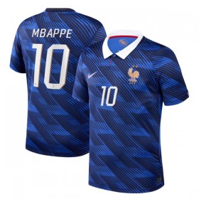 Fotbalové dresy Francie Mbappé 10 Domácí Dres MS 2026 Krátký Rukáv