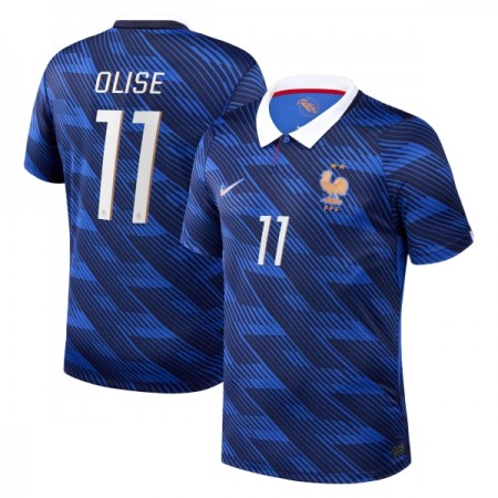 Fotbalové dresy Francie Olise 11 Domácí Dres MS 2026 Krátký Rukáv