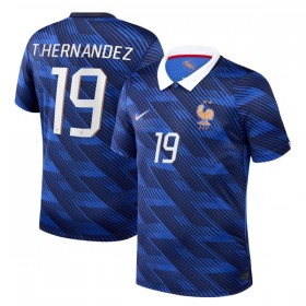 Fotbalové dresy Francie Theo Hernandez 19 Domácí Dres MS 2026 Krátký Rukáv