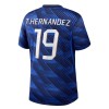 Fotbalové dresy Francie Theo Hernandez 19 Domácí Dres MS 2026 Krátký Rukáv
