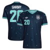 Fotbalové dresy Německo Gnabry 20 Venkovní Dres MS 2026 Krátký Rukáv