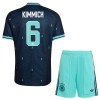 Fotbalové dresy Německo Kimmich 6 Dětské Venkovní Dres MS 2026 Krátký Rukáv