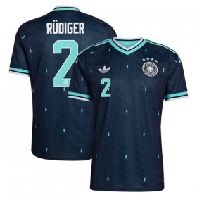 Fotbalové dresy Německo Rudiger 2 Venkovní Dres MS 2026 Krátký Rukáv