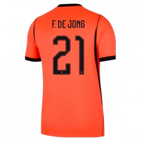 Fotbalové dresy Nizozemsko F. De Jong 21 Domácí Dres MS 2026 Krátký Rukáv