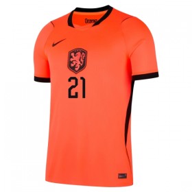 Fotbalové dresy Nizozemsko F. De Jong 21 Domácí Dres MS 2026 Krátký Rukáv