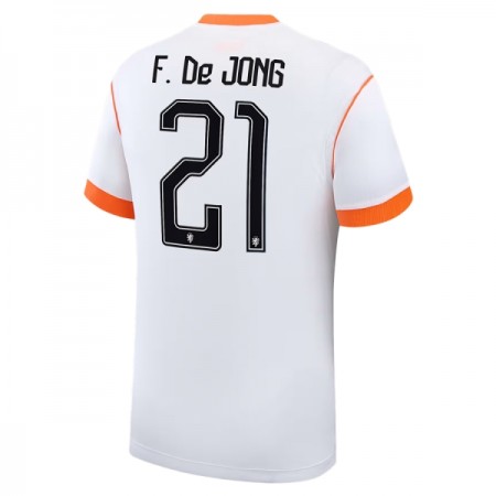 Fotbalové dresy Nizozemsko F. De Jong 21 Venkovní Dres MS 2026 Krátký Rukáv