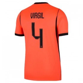 Fotbalové dresy Nizozemsko Virgil 4 Domácí Dres MS 2026 Krátký Rukáv