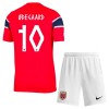 Fotbalové dresy Norsko Odegaard 10 Dětské Domácí Dres MS 2026 Krátký Rukáv