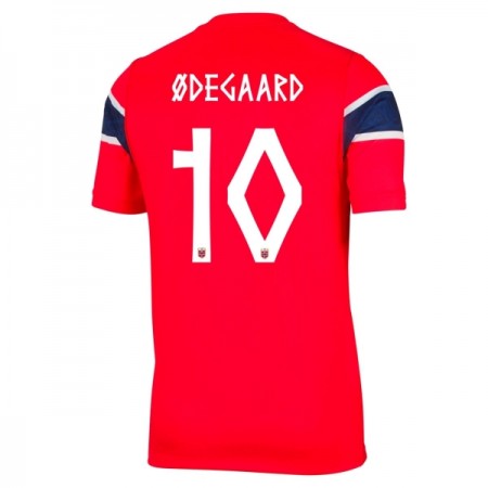 Fotbalové dresy Norsko Odegaard 10 Domácí Dres MS 2026 Krátký Rukáv
