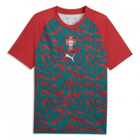 Fotbalové dresy Portugalsko Pre-Match MS 2026 Červená Krátký Rukáv