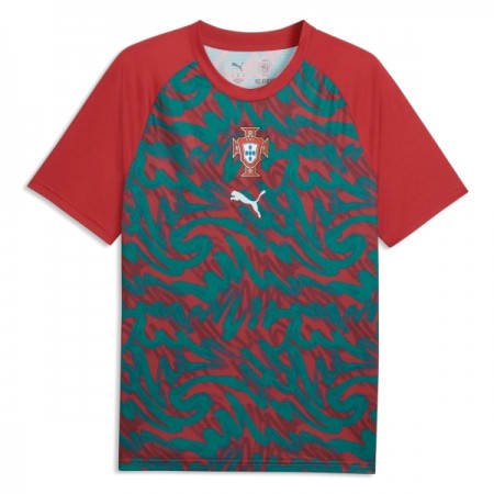 Fotbalové dresy Portugalsko Pre-Match MS 2026 Červená Krátký Rukáv