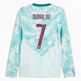 Fotbalové dresy Portugalsko Ronaldo 7 Venkovní Dres MS 2026 Dlouhý Rukáv