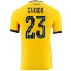 Fotbalové dresy Ekvádor Caicedo 23 Domácí Dres MS 2026 Krátký Rukáv