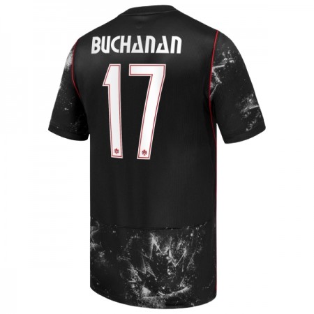 Fotbalové dresy Kanada Buchanan 17 Venkovní Dres MS 2026 Krátký Rukáv