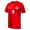 Fotbalové dresy Kanada Davies 19 Domácí Dres MS 2026 Krátký Rukáv