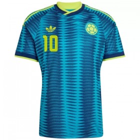Fotbalové dresy Kolumbie James 10 Venkovní Dres MS 2026 Krátký Rukáv
