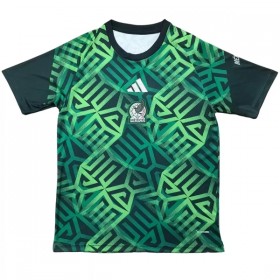 Fotbalové dresy Mexiko Pre-Match MS 2026 Krátký Rukáv