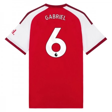 Fotbalové dresy Arsenal Gabriel 6 Domácí Dres 2026-27 Krátký Rukáv